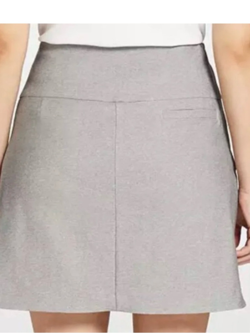 Lady Hagen Tummy Control Pull On Skort NWT in Heather Grey - Picture 2 of 7